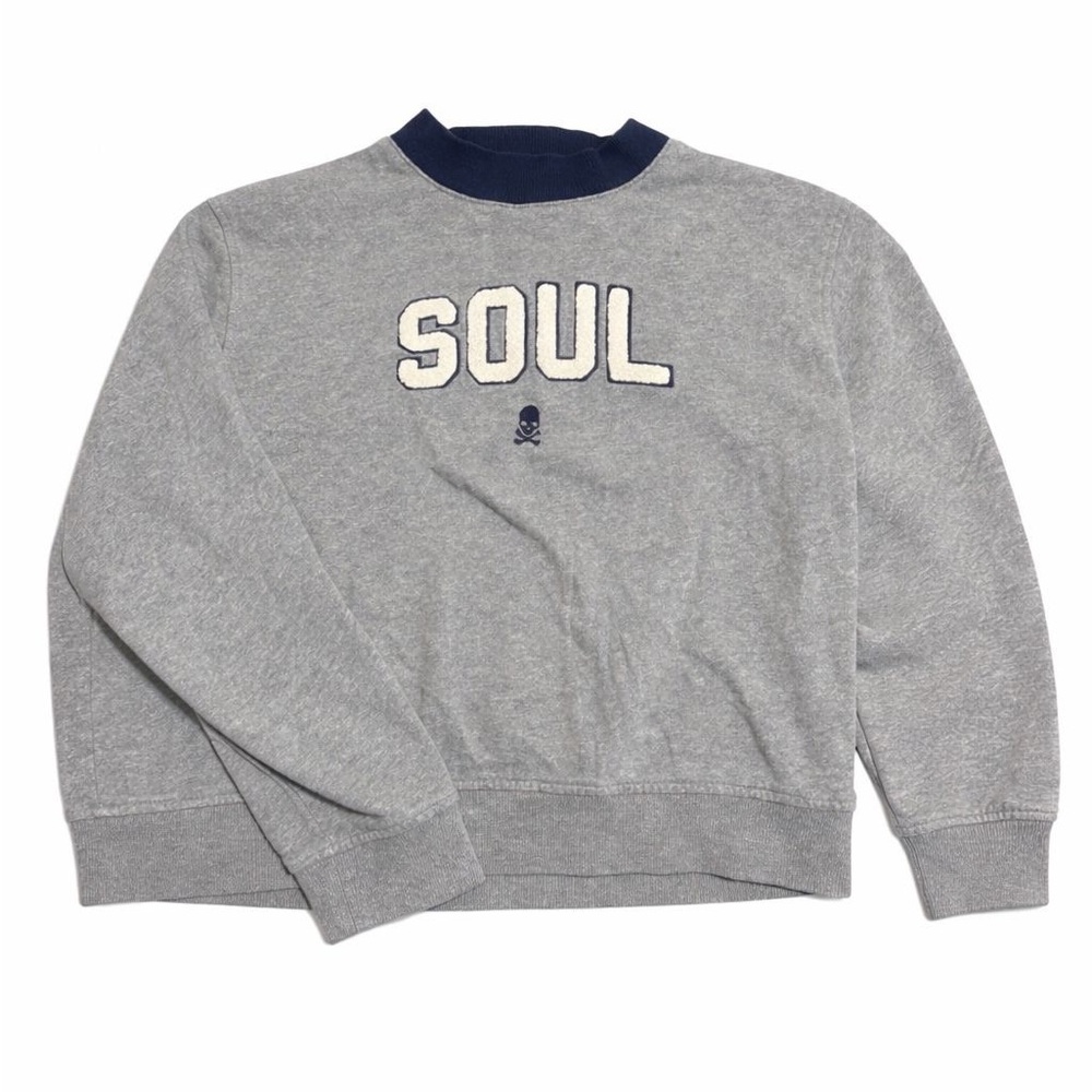 Grey Soulcycle sweatshirt
